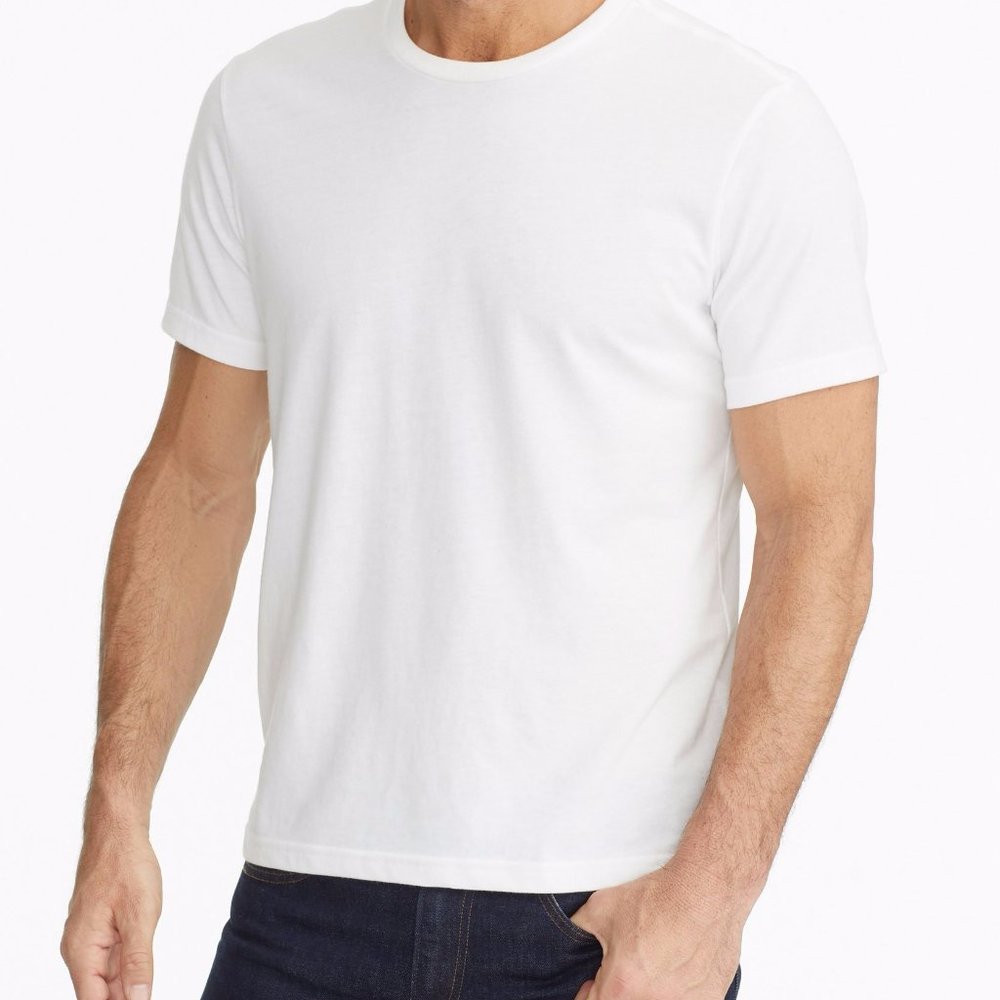 White. SOFT and STRETCHY Men's T-shirt.